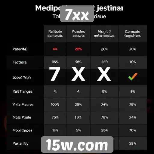 Comparativo entre 7xx e outras plataformas de jogos
